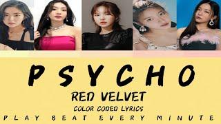 Psycho - Red Velvet (레드벨벳) | Color Coded Lyric Video