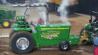 RIVER RAT Winning Pull 10,200LB PRO STOCK TRACTORS NFMS Championship tractor pull Louisville Ky 2023