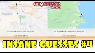 Geoguessr - Insane Guess Compilation #4