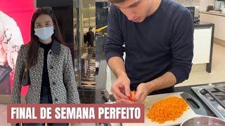 Compra de Luxo no Shopping + Cozinhando com Namorado | Stephanie Garcia