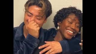 Blasian couples #black and Asian couples #tiktok #black#couplegoals