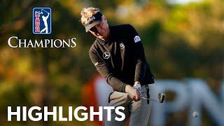 Bernhard and Jason Langer shoot 13-under 59 | Round 1 | PNC Championship