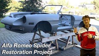 Reviving the Alfa Romeo Spider: A Restoration Journey