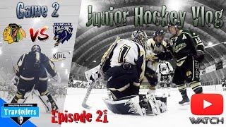 Junior Hockey Vlog Ep. 21 Mic'd | Playoffs Game 2 | Implosion | GoPro [HD]