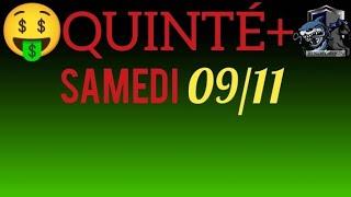 PRONOSTIC PMU QUINTE DU JOUR SAMEDI 9 NOVEMBRE 2024