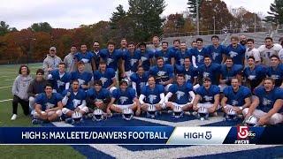 High 5: Danvers High School football