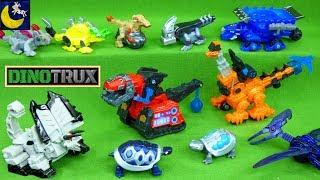 LOTS of NEW Dinotrux Toys Supercharged Ty Rux Skya Ton Ton Playset Best Dinosaur Toy Videos for Kids