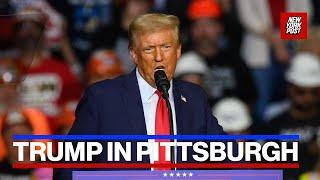 Live: Trump holds rally in Pittsburgh