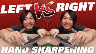 Right & Left Hand Knife Sharpening (70/30, 90/10)