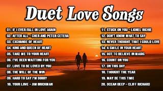 Best Duets Songs Male And Female 80's 90's ( Lyric )- 50 Romantic Duet Love Songs Of All Time