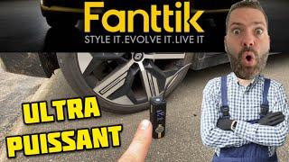 FANTTIK X8 APEX gonfleur de pneus ​⁠@FanttikOfficialUltra puissante : test pompe à air vs MICHELIN