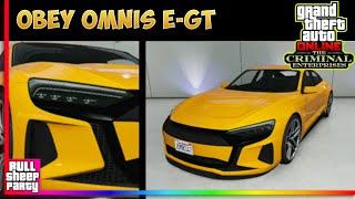 The New Obey Omnis e-GT (AUDI e-tron GT) GTA 5 Online Review & Customization-IS IT WORTH IT?