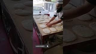 How to Bake Traditional Barbari in 1 minute In Iran | Persian Bread