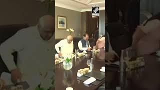 Gujarat: CM Bhupendra Patel holds meeting with Egypt FM Dr Mohamed Maait in Gandhinagar