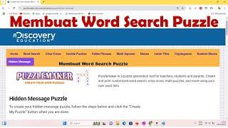 Membuat Puzzle Maker (Word Search Game)