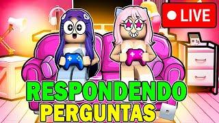  LIVE - Respondendo PERGUNTAS e Jogando ROBLOX com Inscritos!