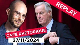 Budget, censure : La France au bord du "CHAOS" ??? - Stream du 27/11/2024