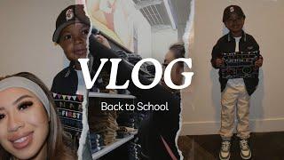 VLOG | Back to School Shopping, First day of KINDERGARTEN!