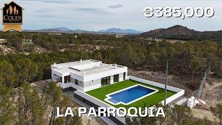 LOR3V14 - New build villas in La Parroquia with garage & private pool - €385,000