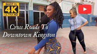 ️JAMAICA WALK BY: Walking Cross Road to Downtown Kingston Jamaica FEARLESSLY BEST QUALITY 4K HDR