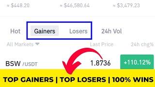 Binance Futures Trading | Top Gainers Strategy