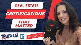 How to get my real estate license and certifications: Relocation Specialist