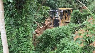 Effective New Road Opening in the Mountains with D6R XL