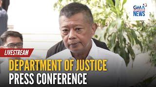 LIVE: DOJ press conference (May 29, 2025) - Replay | GMA Integrated News