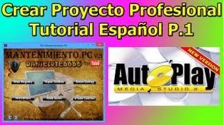 Crear Proyecto Profesional en Autoplay Media Studio. 1/2