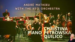 André Mathieu, Christina Petrowska Quilico, piano, KSO orchestra, Kristian Alexander, conductor