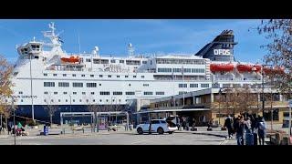 Copenhagen Boat# Biggest Ship in Scandinavia# Overnight DFDS Ferry from Oslo to Denmark