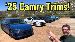 Compare All 2025 Toyota Camry Trim Levels: Who Win's This Battle?