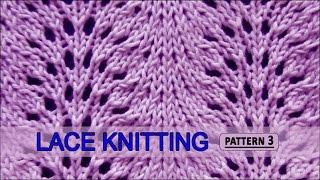 [Knitting Stitch Patterns · Dec 27, 2014] HowToKnit Feather and Fan