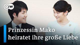 Prinzessin Mako heiratet Bürgerlichen und verlässt Japans Kaiserhaus | DW Nachrichten