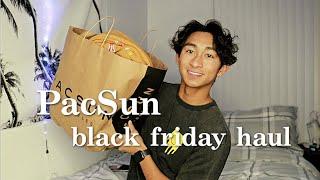 HUGE PacSun men's fashion haul & try-on | black friday 2021