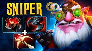 СНАЙПЕР на 10к ММР  Райт КЛИК МАШИНА - SNIPER Dota 2