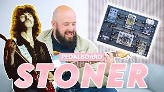 Un pedalboard STONER à 6 pédales