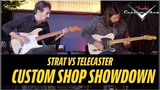 Fender Custom Shop Showdown 54 Strat vs 54 Tele