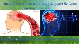 Инсульттун алдын алууга суу жардам берет  Адистин кеңеши