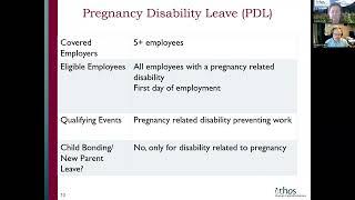 Your Employee is Pregnant.  Now What?  Understanding the Relevant Leave Laws.