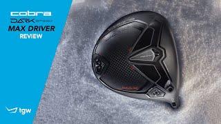 Cobra Darkspeed MAX Driver Review by TGW