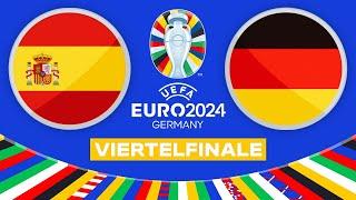 EURO 2024 Viertelfinale · Spanien – Deutschland | Fussball EM Highlights (EA FC / PS5 / UHD) #45