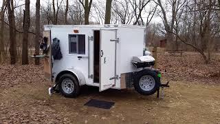 Cargo Trailer Camper 5X8