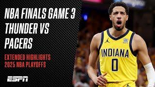 NBA Finals Game 3 Highlight – Indiana #Pacers vs. Oklahoma City #Thunder | #NBAFinals