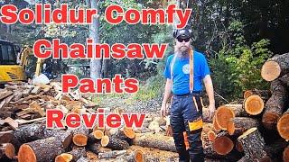 New Solidur Comfy Chainsaw Pants Review  -081