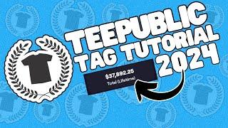 Best Way To Tag on Teepublic For Sales!