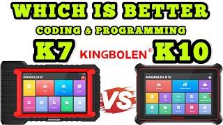 ECU CODING Scan Tool Kingbolen K7 Vs Kingbolen K10