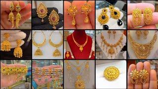 Gold Necklace Designs/Gold Earrings  /Gold Jewellery/earrings design/Gold Jewellery Collection2024