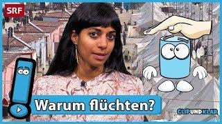 Warum flüchten Menschen? | Clip und klar! | SRF Kids – Kindervideos