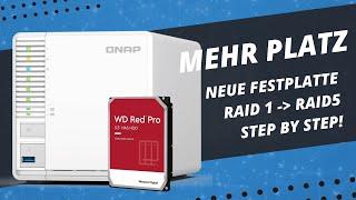 QNAP HDD Upgrade Guide 2024: Step-By-Step Raid1 zu Raid5 Migration